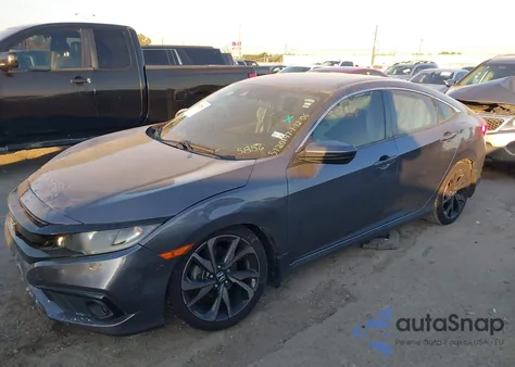 2020 Honda Civic Sport from USA, damaged, VIN 2HGFC2F80LH575856